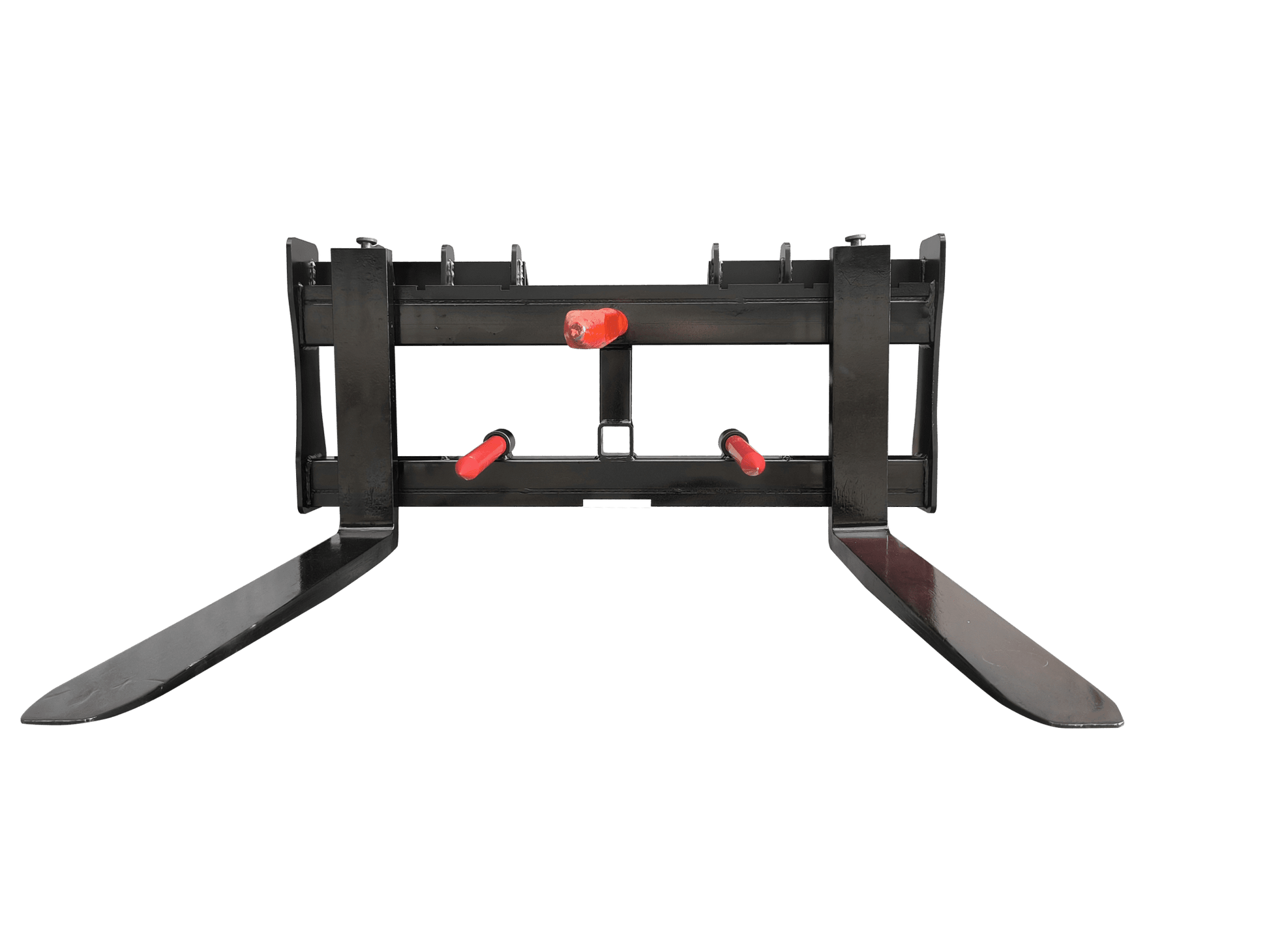 Skid Steer 42" Pallet Forks with Trailer Hitch & 49" Bale Spear – SHBS42 - Skid Steer Attachment with | Sold by Uncle Wiener's Wholesale