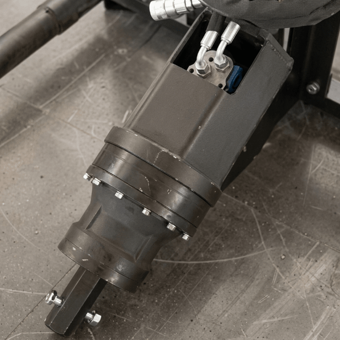 Skid Steer Auger & Post Hole Digger Attachment | 9", 12", 18" Bits with Motor Options - Skid Steer Attachments with Post Hole Auger Motor | Sold by Uncle Wiener's Wholesale