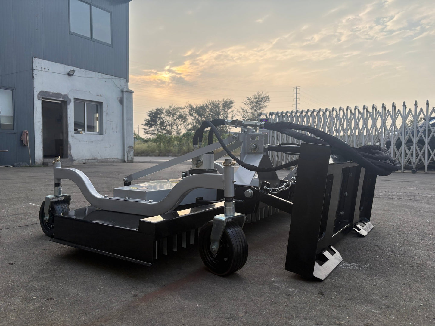 Skid Steer Finishing Mower 71 in Hydraulic Attachment – SSFN180 - with | Sold by Uncle Wiener's Wholesale