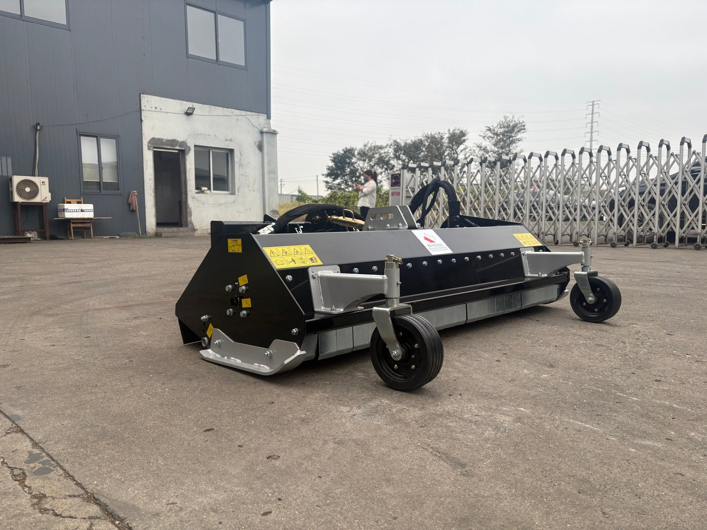 Skid Steer Flail Mower 71 in Heavy Duty Brush & Grass Cutter – SSFM1801 - with | Sold by Uncle Wiener's Wholesale