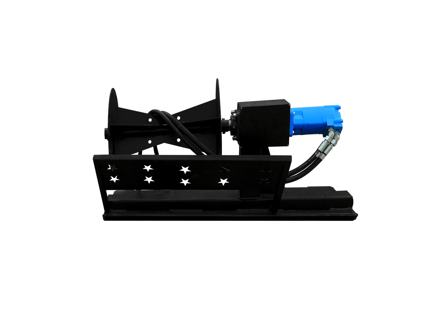 Skid Steer Hydraulic Barbed Wire & Wire Roller Attachment Heavy - Duty SU25505 - with | Sold by Uncle Wiener's Wholesale