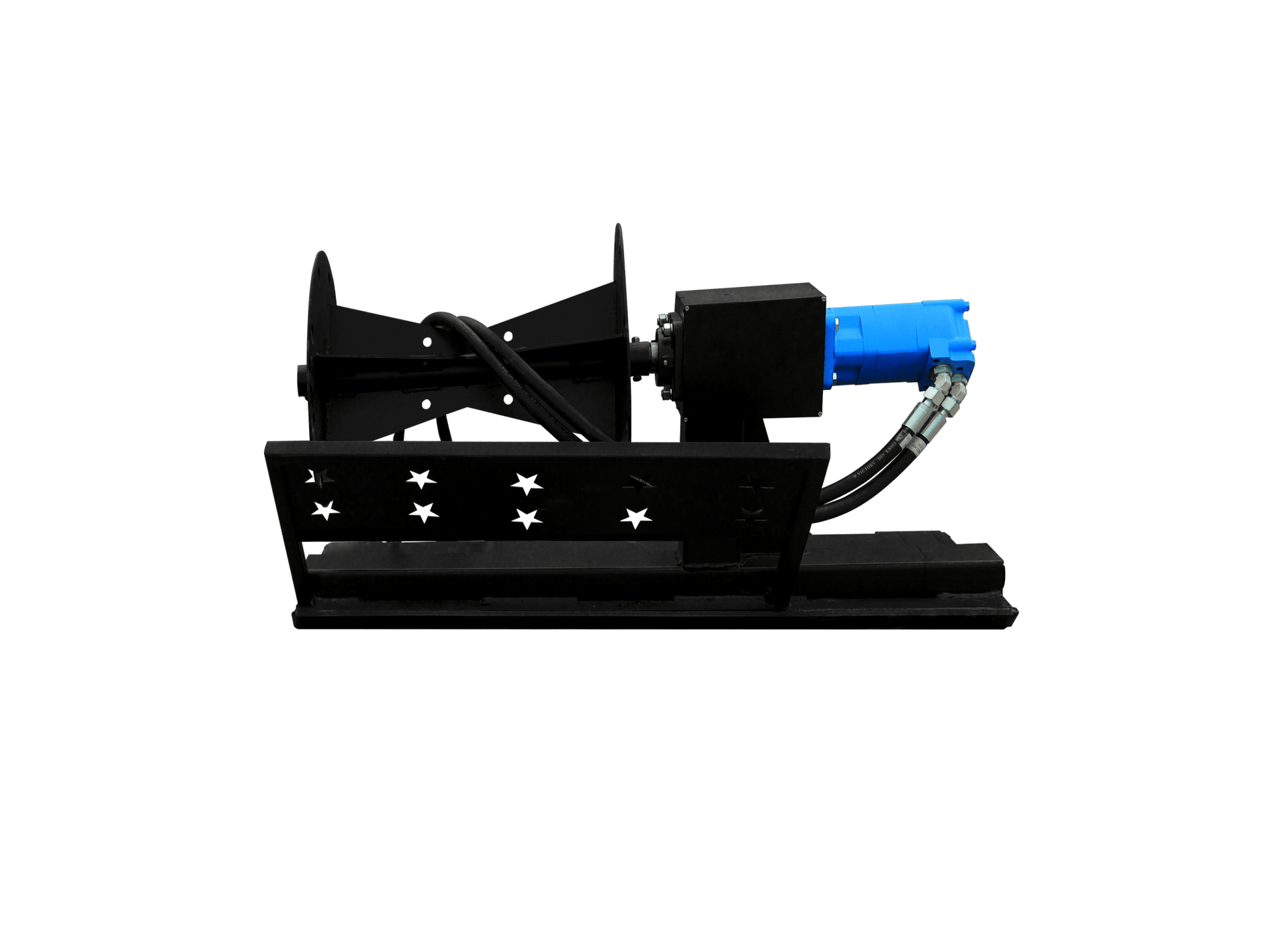 Skid Steer Hydraulic Barbed Wire & Wire Roller Attachment Heavy - Duty SU25505 - with | Sold by Uncle Wiener's Wholesale
