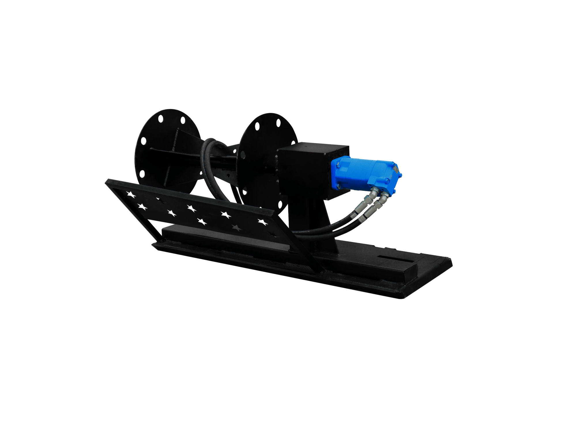 Skid Steer Hydraulic Barbed Wire & Wire Roller Attachment Heavy - Duty SU25505 - with | Sold by Uncle Wiener's Wholesale