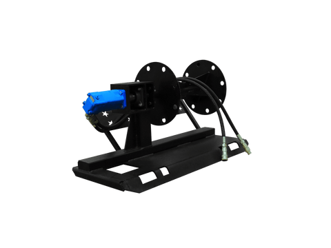 Skid Steer Hydraulic Barbed Wire & Wire Roller Attachment Heavy - Duty SU25505 - with | Sold by Uncle Wiener's Wholesale
