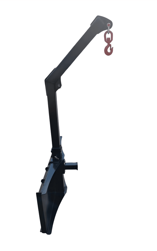 Skid Steer Lifting Jib Hoist 69in Boom 3307lb Capacity Universal Quick Attach SSJB200 - with | Sold by Uncle Wiener's Wholesale