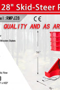 Skid Steer Pole & Post Jack – Hydraulic 28″ Puller Attachment – Universal Mount – RMPJ28 - with | Sold by Uncle Wiener's Wholesale