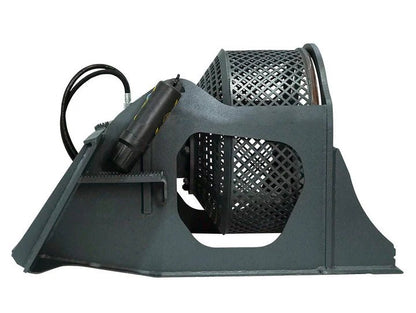 Skid Steer Screening Bucket 0.80m³ Rotary Material Separator 43" Drum SSRF10MP1140 - with | Sold by Uncle Wiener's Wholesale