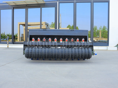 Skid - Steer Seeder Attachment – Precision Agricultural Implement SU25059 - with | Sold by Uncle Wiener's Wholesale