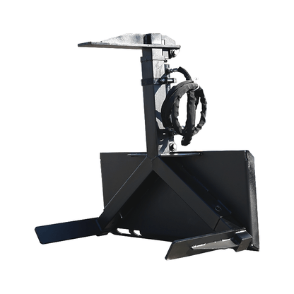 Skid Steer Tire Grabber Attachment – 3 - Arm Hydraulic Tire Handler | 44″–63″ Capacity, Universal Mount SU255013 - with | Sold by Uncle Wiener's Wholesale