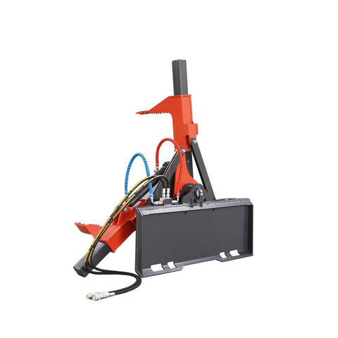 Skid Steer Tire Grabber & Handler – Heavy - Duty Hydraulic Attachment for Tire Loading | Model RMTG70 - with | Sold by Uncle Wiener's Wholesale