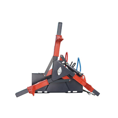 Skid Steer Tire Grabber & Handler – Heavy - Duty Hydraulic Attachment for Tire Loading | Model RMTG70 - with | Sold by Uncle Wiener's Wholesale