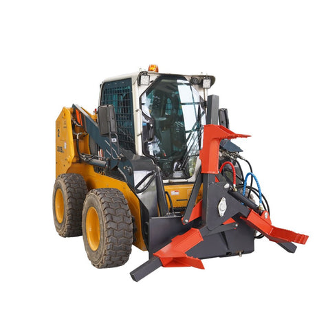 Skid Steer Tire Grabber & Handler – Heavy - Duty Hydraulic Attachment for Tire Loading | Model RMTG70 - with | Sold by Uncle Wiener's Wholesale