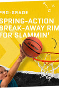 SKLZ Pro Mini Basketball Hoop - Indoor Basketball Hoop with Ball - with Transparent | Sold by Uncle Wiener's Wholesale
