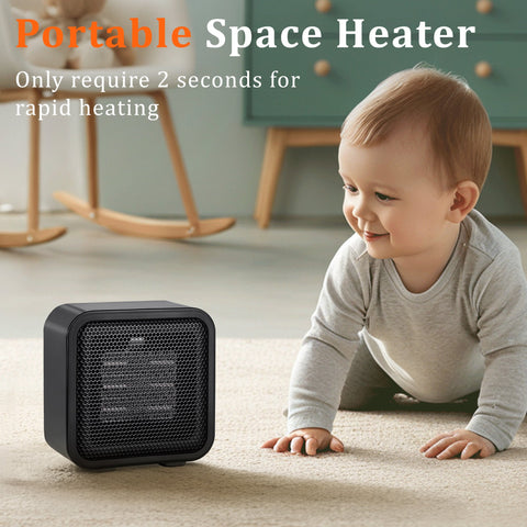 Small Cube Winter Heater Portable Space Heater One Speed Option AMCWH22 - with | Sold by Uncle Wiener's Wholesale