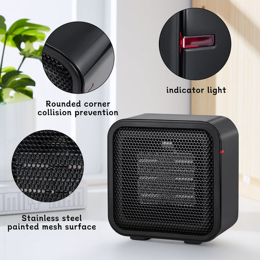 Small Cube Winter Heater Portable Space Heater One Speed Option AMCWH22 - with | Sold by Uncle Wiener's Wholesale
