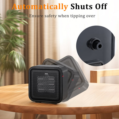 Small Cube Winter Heater Portable Space Heater One Speed Option AMCWH22 - with | Sold by Uncle Wiener's Wholesale