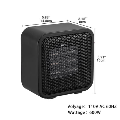 Small Cube Winter Heater Portable Space Heater One Speed Option AMCWH22 - with | Sold by Uncle Wiener's Wholesale