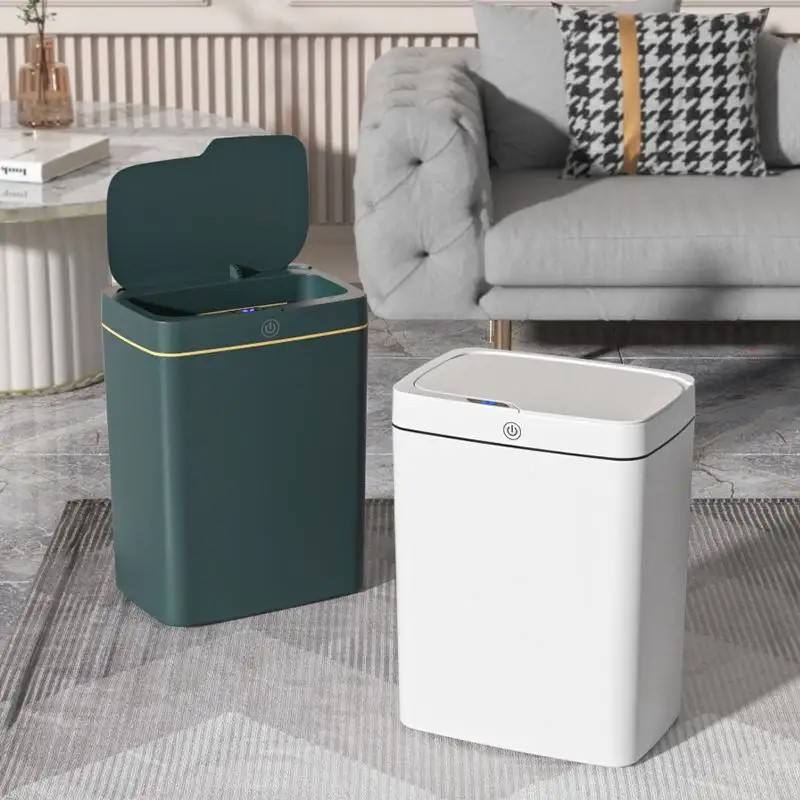 Smart Automatic Bathroom Trash Can Self Sealing Bagging Touchless Garbage Bin 13L STC1995 - with | Sold by Uncle Wiener's Wholesale