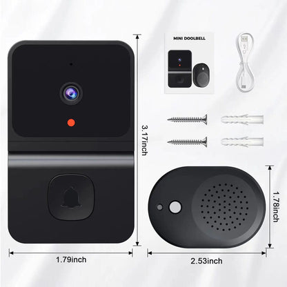Smart Wi-Fi Video Doorbell with Camera & Indoor Chime LGWD010 - with | Sold by Uncle Wiener's Wholesale