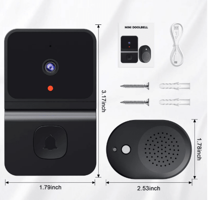 Smart Wi-Fi Video Doorbell with Camera & Indoor Chime LGWD010 - with | Sold by Uncle Wiener's Wholesale