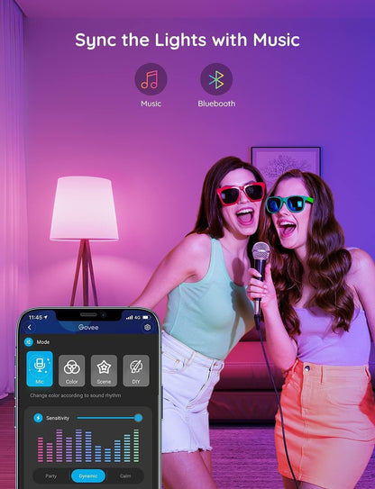 Smart WiFi LED Light Bulbs – Color Changing RGBWW A19, Alexa & Google Compatible, Music Sync, 16 Million Colors – 4 Pack – 19849841 - with | Sold by Uncle Wiener's Wholesale