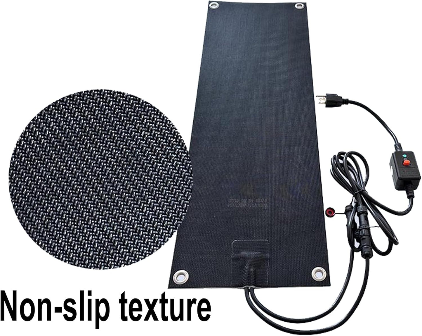 Snow Melting Stair Mat 10x30 FT – Heated Rubber Ice Melt Mat for Stairs, Walkways, &amp; Entrances &nbsp;Model SMM01030 - with | Sold by Uncle Wiener's Wholesale