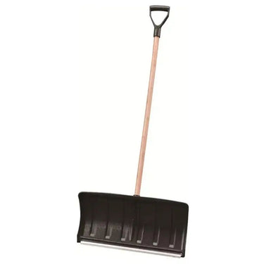 Snow Shovel 22″ Wide Plastic Heavy Duty Snow Pusher with Handle 56″ SS5625 - with | Sold by Uncle Wiener's Wholesale