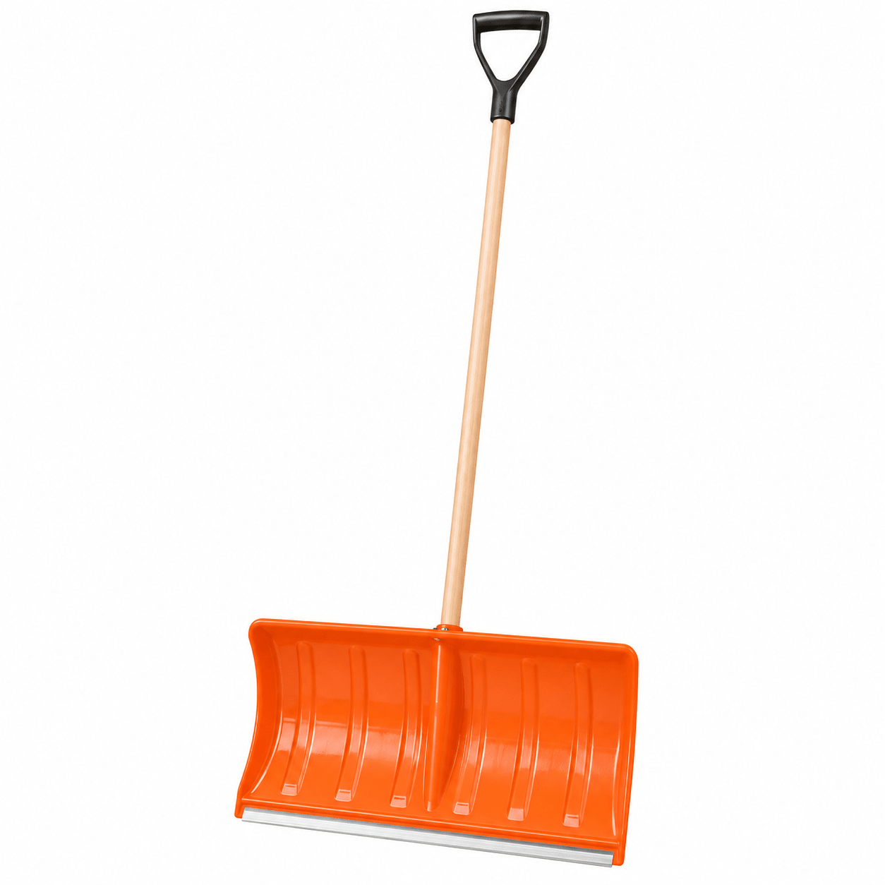Snow Shovel 22″ Wide Plastic Heavy Duty Snow Pusher with Handle 56″ SS5625 - with | Sold by Uncle Wiener's Wholesale