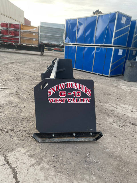 Snowbusters West Valley G - 10 – 10 - Foot Commercial Snow Pusher - with | Sold by Uncle Wiener's Wholesale