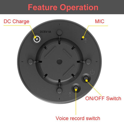 Solar Alarm Siren Light 110dB Outdoor Motion Sensor Warning Light with Record Function MFRE911L - with | Sold by Uncle Wiener's Wholesale