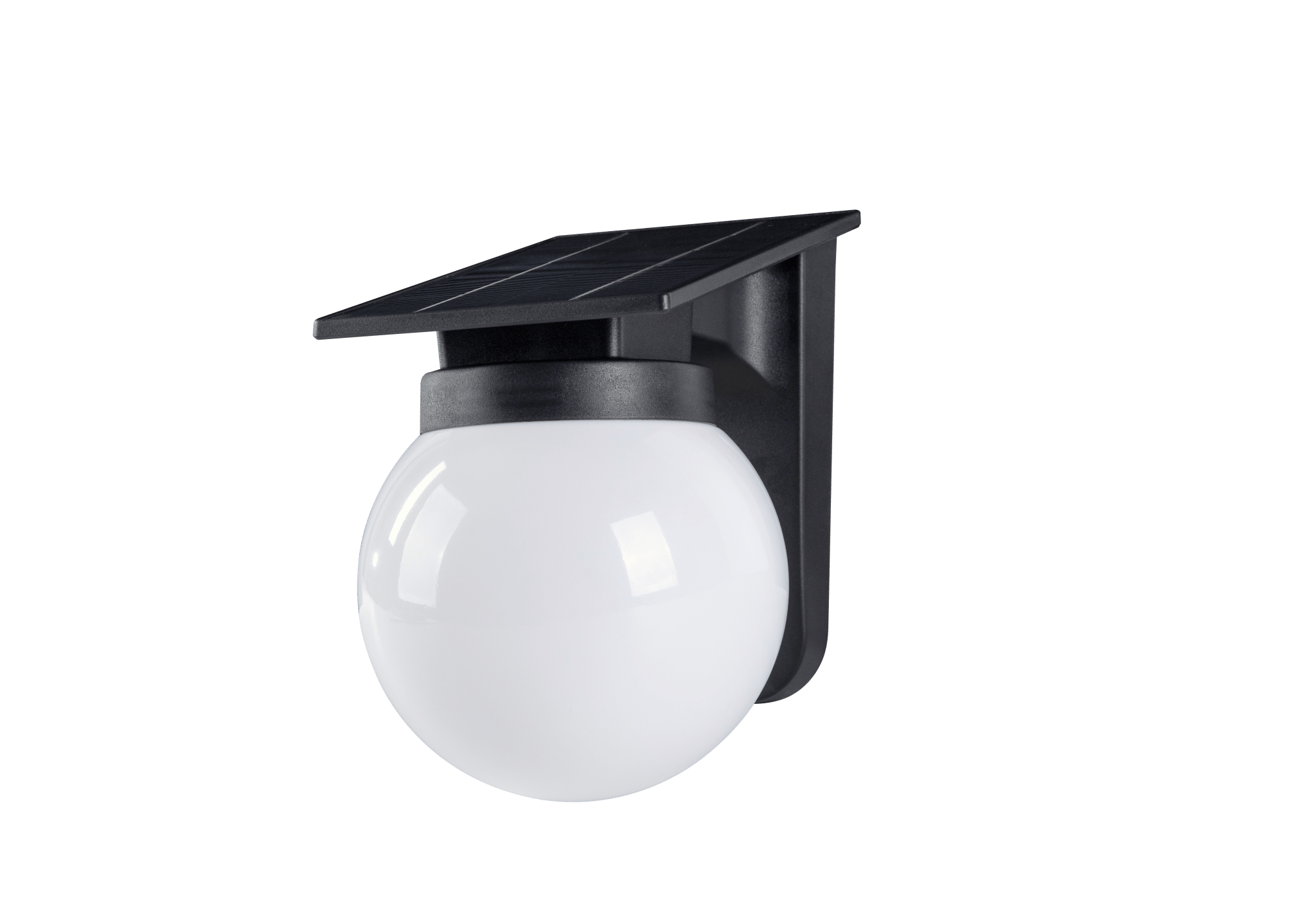 Solar Ball Wall Light 3 Color Temperature Outdoor LED Garden Light QYJG10 - with | Sold by Uncle Wiener's Wholesale