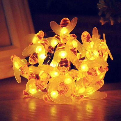 Solar Decorative String Lights Garden Outdoor LED Patio Lights Assorted Styles MFSLC - with Garland Solar String Lights 30 LED | Sold by Uncle Wiener's Wholesale