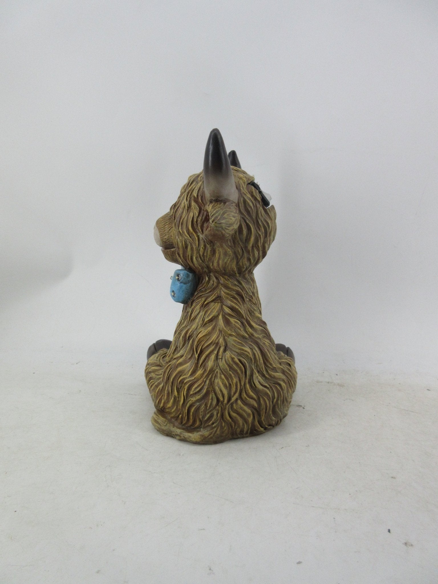Solar Garden Statues with LED Lights Dog Frog Gnome Highland Cow Rabbit Cat Bear Collection KHSOLAR01 - with Highland Cow Bow Solar Light | Sold by Uncle Wiener's Wholesale