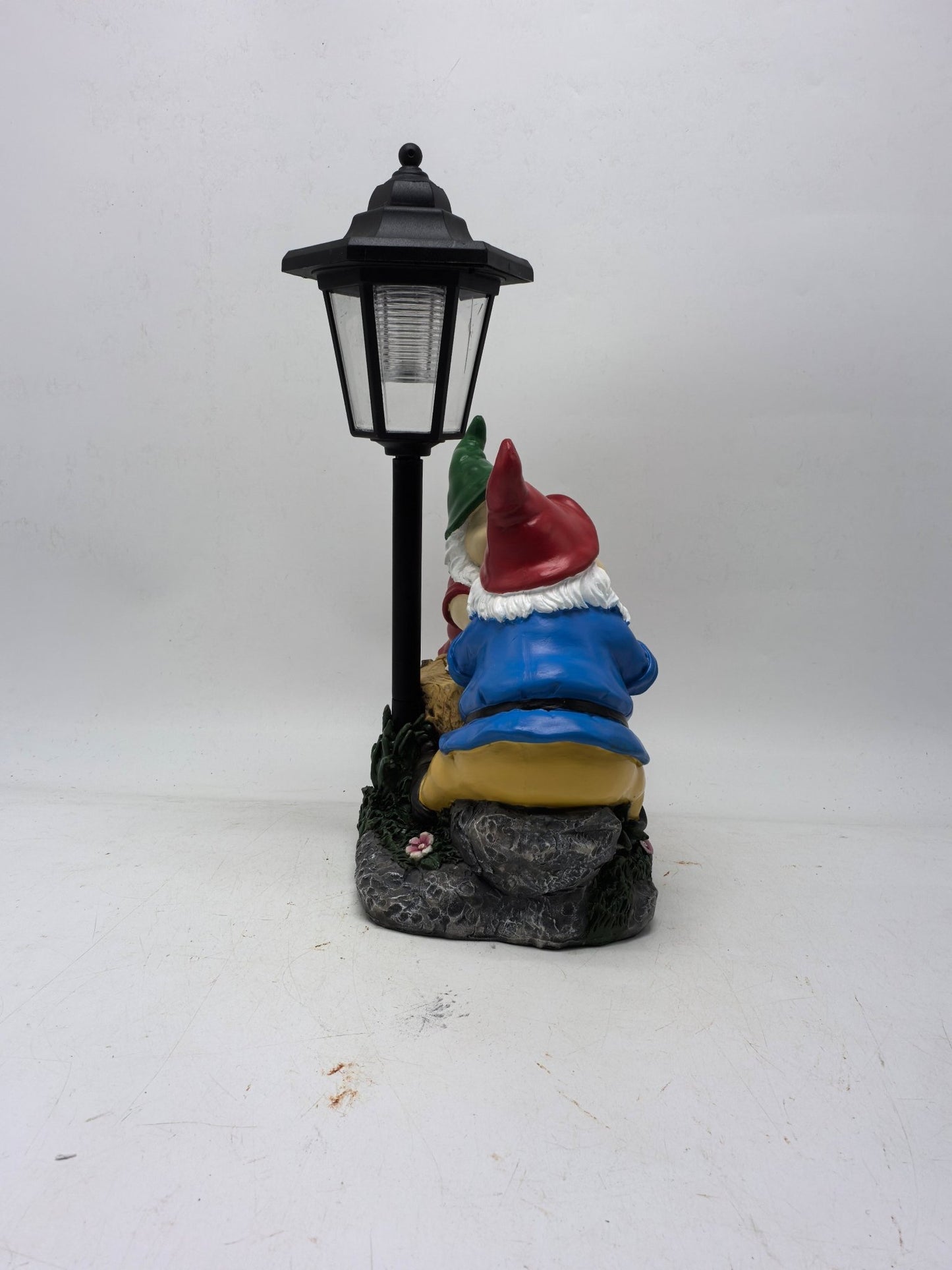 Solar Garden Statues with LED Lights Dog Frog Gnome Highland Cow Rabbit Cat Bear Collection KHSOLAR01 - with Dog with Globe Solar Light | Sold by Uncle Wiener's Wholesale