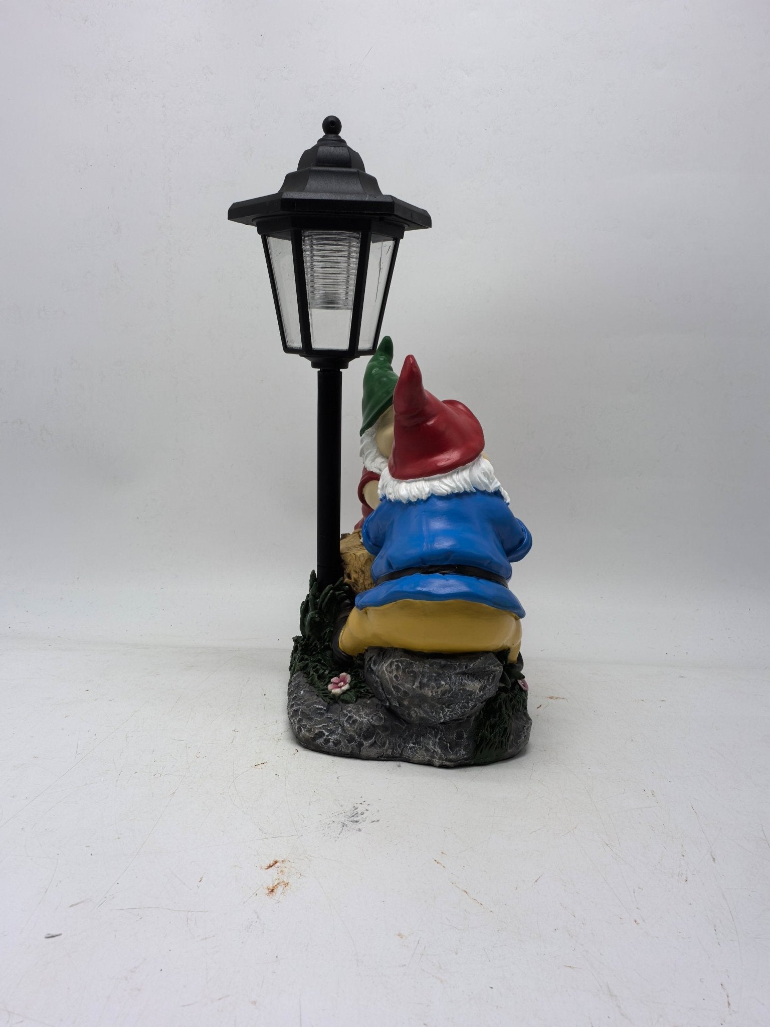 Solar Garden Statues with LED Lights Dog Frog Gnome Highland Cow Rabbit Cat Bear Collection KHSOLAR01 - with Dog with Globe Solar Light | Sold by Uncle Wiener's Wholesale
