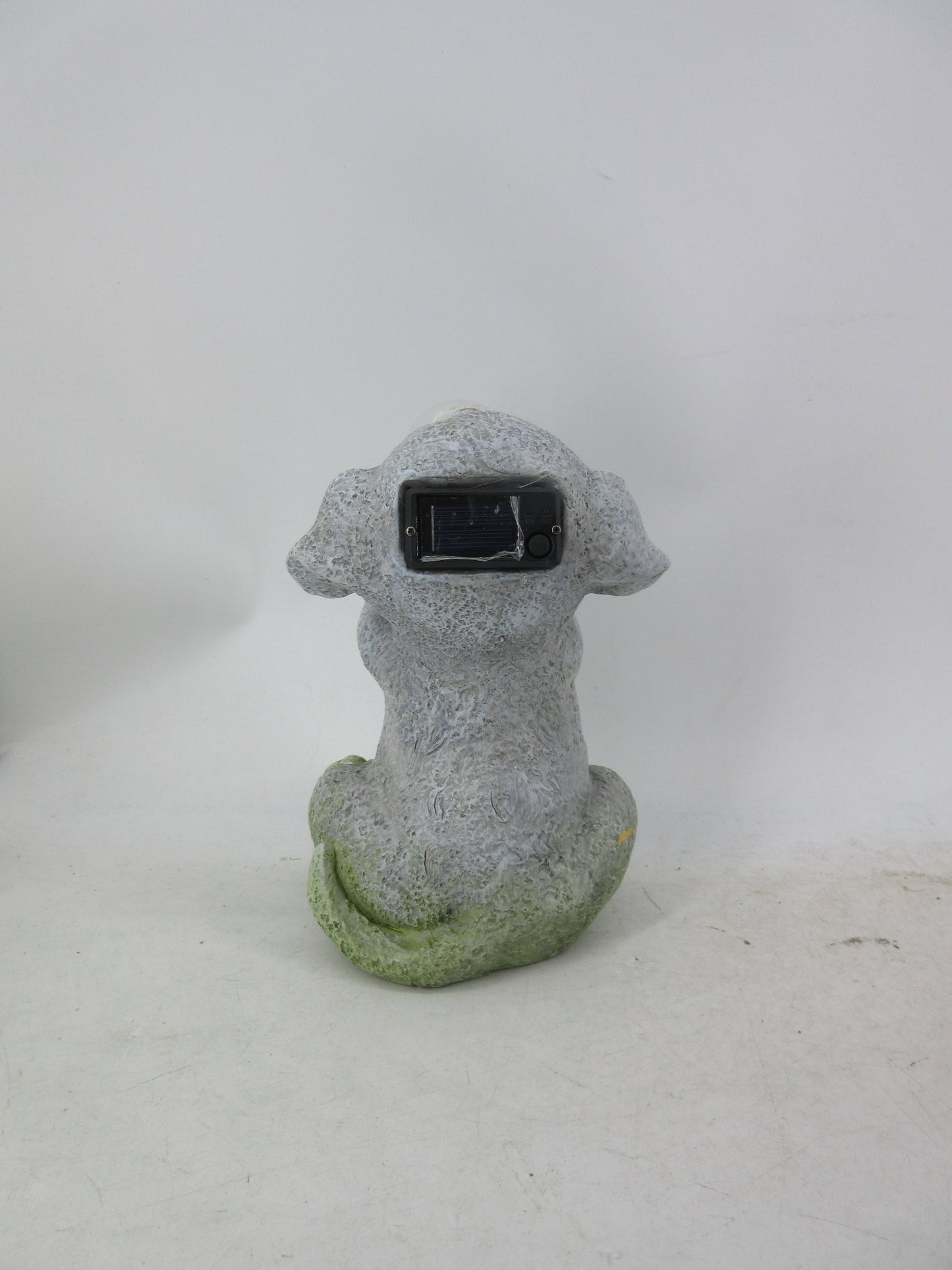 Solar Garden Statues with LED Lights Dog Frog Gnome Highland Cow Rabbit Cat Bear Collection KHSOLAR01 - with Dog with Globe Solar Light | Sold by Uncle Wiener's Wholesale
