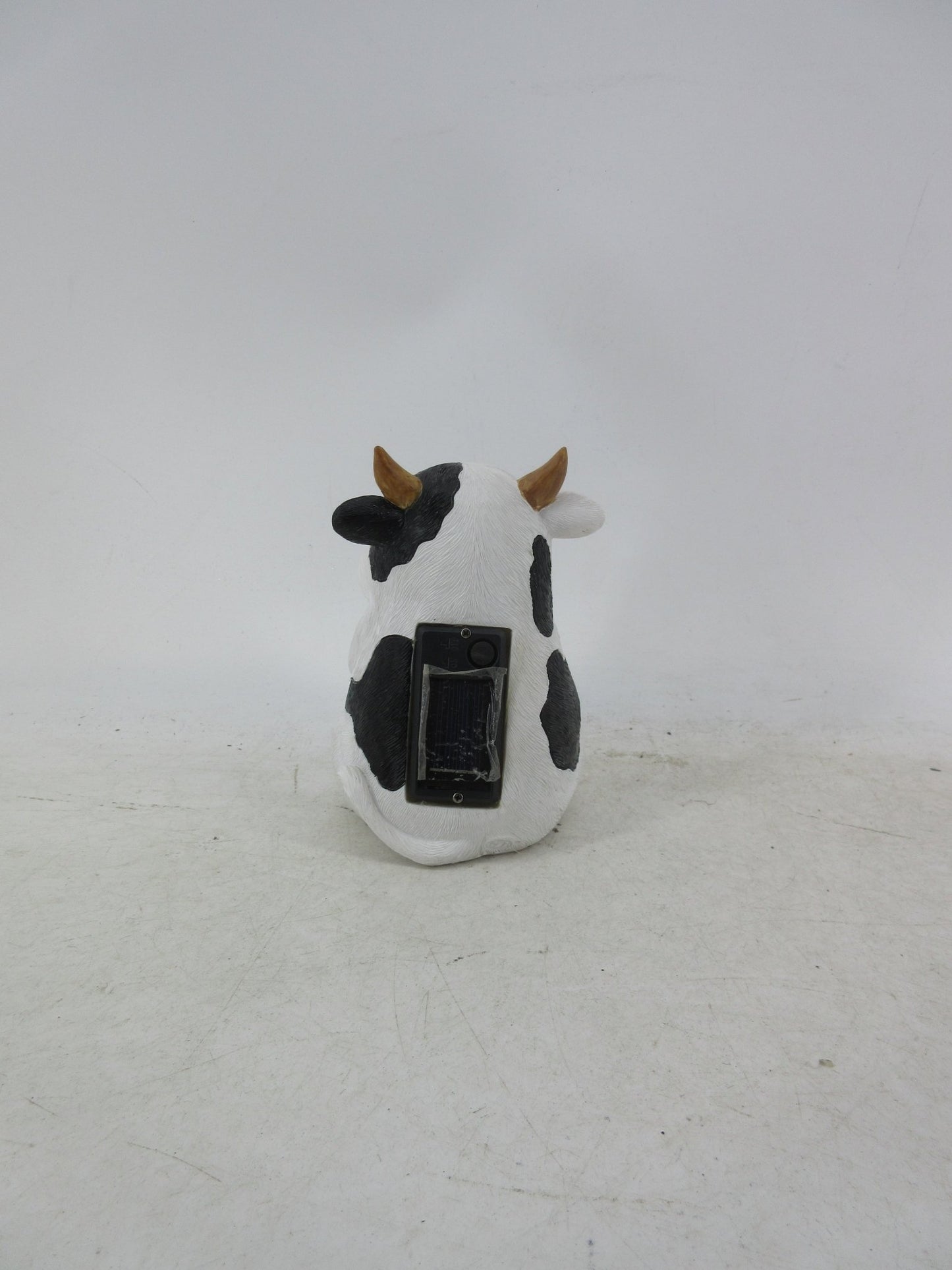 Solar Garden Statues with LED Lights Dog Frog Gnome Highland Cow Rabbit Cat Bear Collection KHSOLAR01 - with Cow with LED Eyes Solar Light | Sold by Uncle Wiener's Wholesale