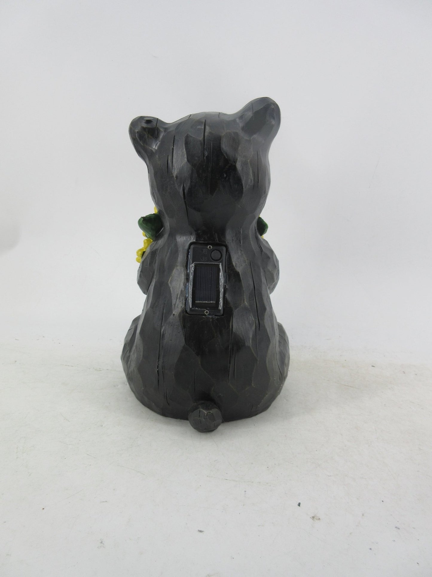 Solar Garden Statues with LED Lights Dog Frog Gnome Highland Cow Rabbit Cat Bear Collection KHSOLAR01 - with Bear with Sunflowers Solar Light | Sold by Uncle Wiener's Wholesale