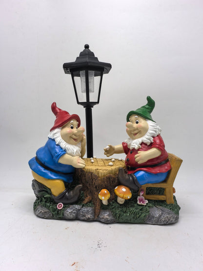 Solar Garden Statues with LED Lights Dog Frog Gnome Highland Cow Rabbit Cat Bear Collection KHSOLAR01 - with Dog with Globe Solar Light | Sold by Uncle Wiener's Wholesale