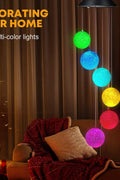Solar LED Crystal Ball Wind Chimes – Color Changing Outdoor Garden Lights SL880 - with | Sold by Uncle Wiener's Wholesale