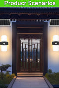 Solar Motion Sensor Wall Light – 1000 Lumens – SKU QYJW16 - with | Sold by Uncle Wiener's Wholesale