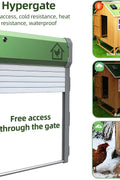 Solar Powered Automatic Chicken Coop Door – Timer, Remote & Light Sensor – Anti - Pinch, Waterproof – Model S1223 - with | Sold by Uncle Wiener's Wholesale