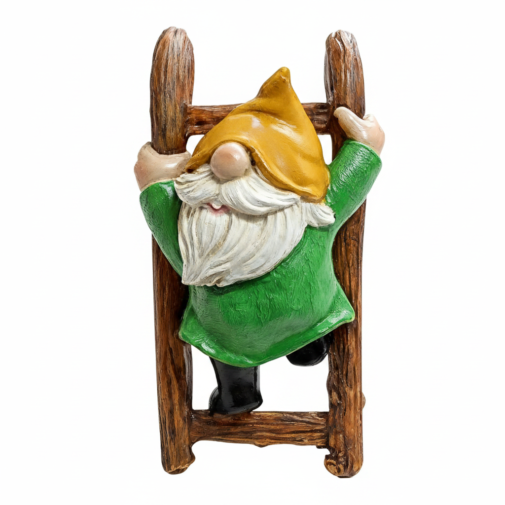 Solar Resin Gnome & Animal Garden Figures – Outdoor Decor Collection RSL16 - with 17.8 × 22.9 × 17.8 cm | Sold by Uncle Wiener's Wholesale