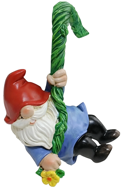 Solar Resin Gnome & Animal Garden Figures – Outdoor Decor Collection RSL16 - with 17.8 × 22.9 × 17.8 cm | Sold by Uncle Wiener's Wholesale