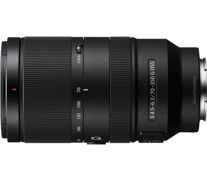 Sony E 70 - 350mm F4.5 - 6.3 G OSS APS - C Super Telephoto Zoom Lens for Sony E Mount Cameras - with | Sold by Uncle Wiener's Wholesale