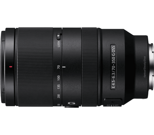 Sony E 70 - 350mm F4.5 - 6.3 G OSS APS - C Super Telephoto Zoom Lens for Sony E Mount Cameras - with | Sold by Uncle Wiener's Wholesale