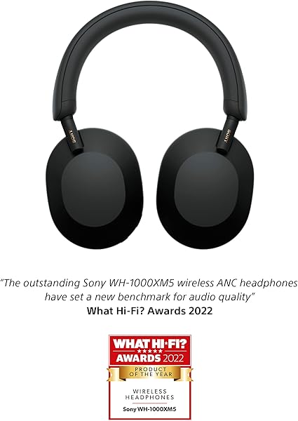 Sony WH - 1000XM5 Wireless Noise Cancelling Headphones – Hi - Res Audio, 30Hr Battery, Hard Case SONWH1000XM5BLK - with | Sold by Uncle Wiener's Wholesale