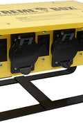 Southwire X - treme Power Distribution Box, Temporary Power Box, 50 - Amp, 125/250V, GFCI 6506UGSX - with Multi | Sold by Uncle Wiener's Wholesale