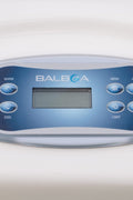 Digital temperature and jet control panel for outdoor hot tub