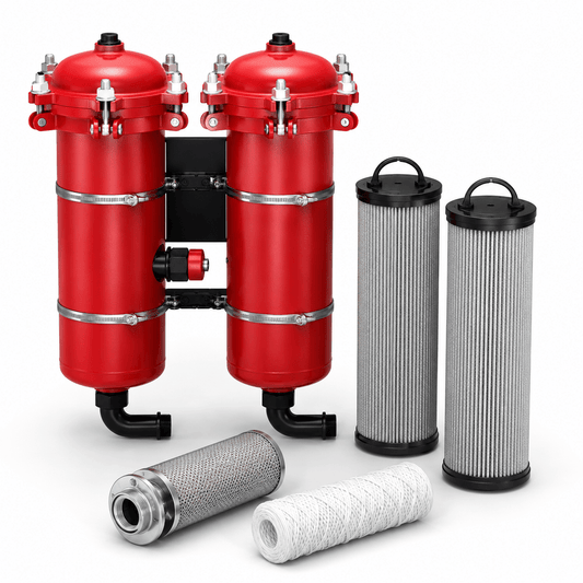 Spare Filter Kit for LYC3B Fuel & Hydraulic Oil Cleaning Machine (LYC3BSK) - Furniture with | Sold by Uncle Wiener's Wholesale